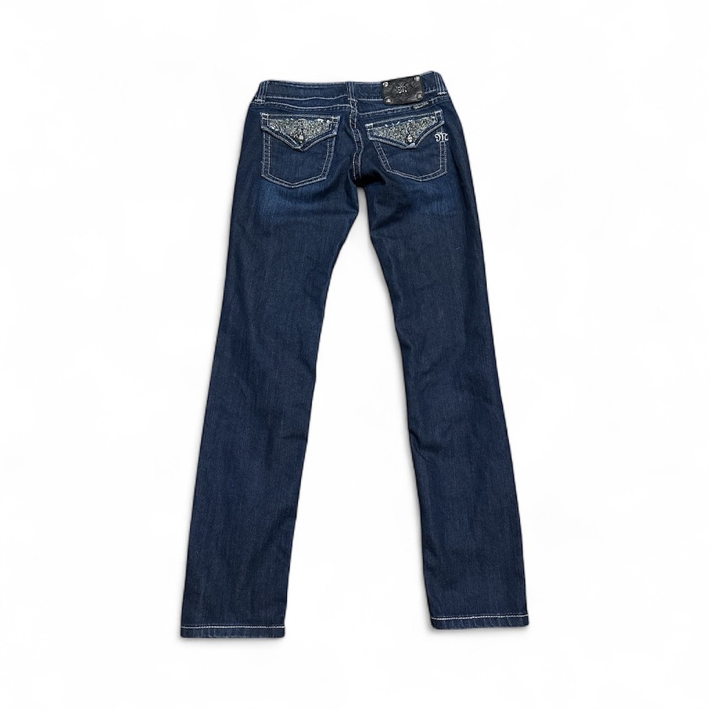 Miss Me skinny Dark Blue Denim Jeans size 28